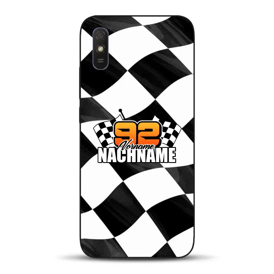 Checkered #1 - Custodia per cellulare personalizzata per Xiaomi