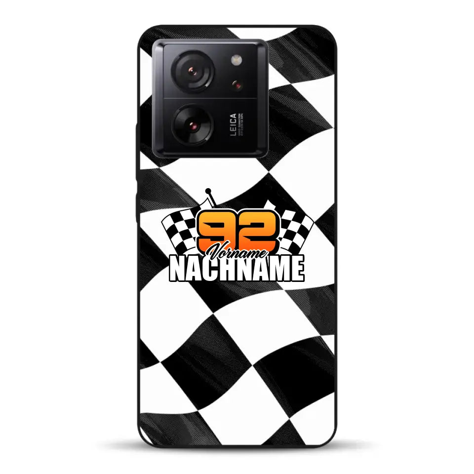 Checkered #1 - Custodia per cellulare personalizzata per Xiaomi