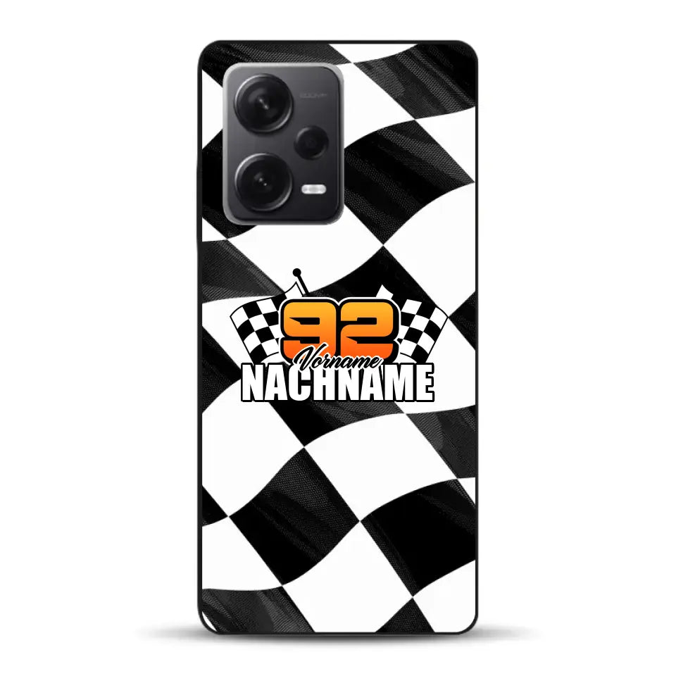 Checkered #1 - Custodia per cellulare personalizzata per Xiaomi