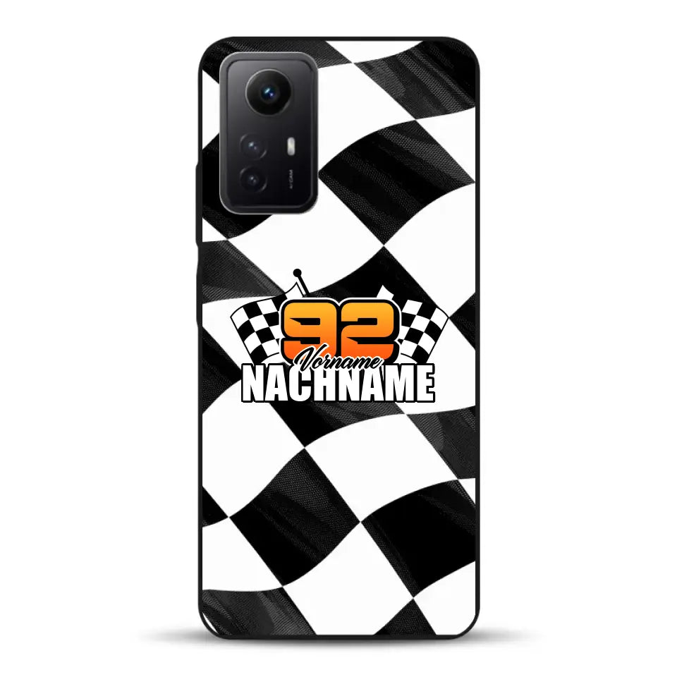 Checkered #1 - Custodia per cellulare personalizzata per Xiaomi