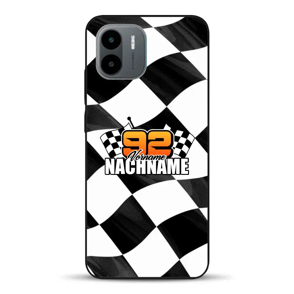 Checkered #1 - Custodia per cellulare personalizzata per Xiaomi