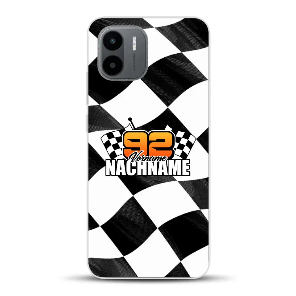 Checkered #1 - Custodia per cellulare personalizzata per Xiaomi