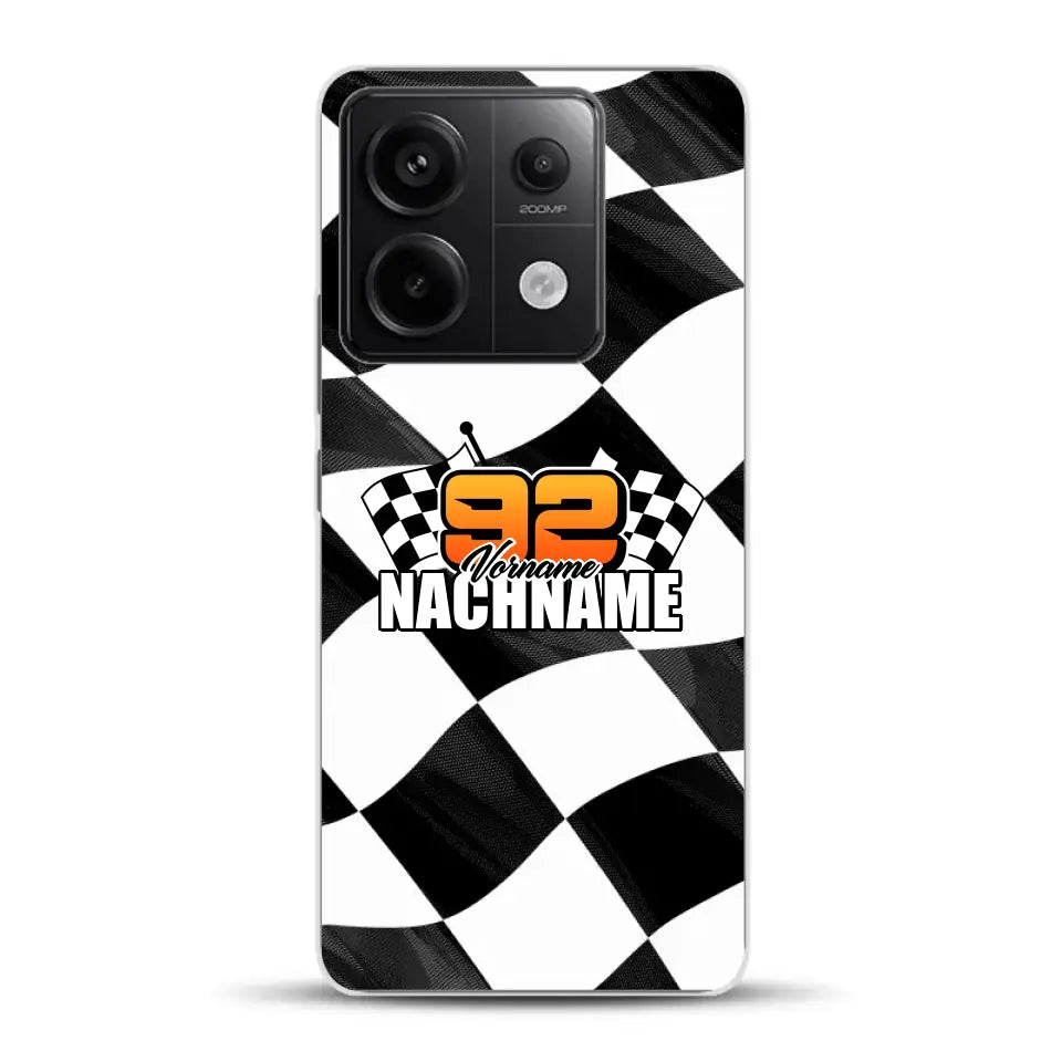 Checkered #1 - Custodia per cellulare personalizzata per Xiaomi