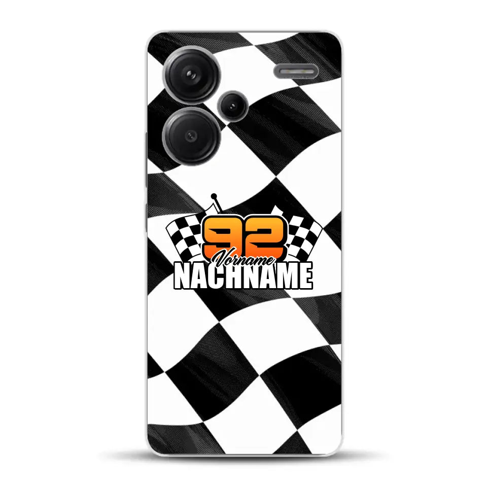 Checkered #1 - Custodia per cellulare personalizzata per Xiaomi