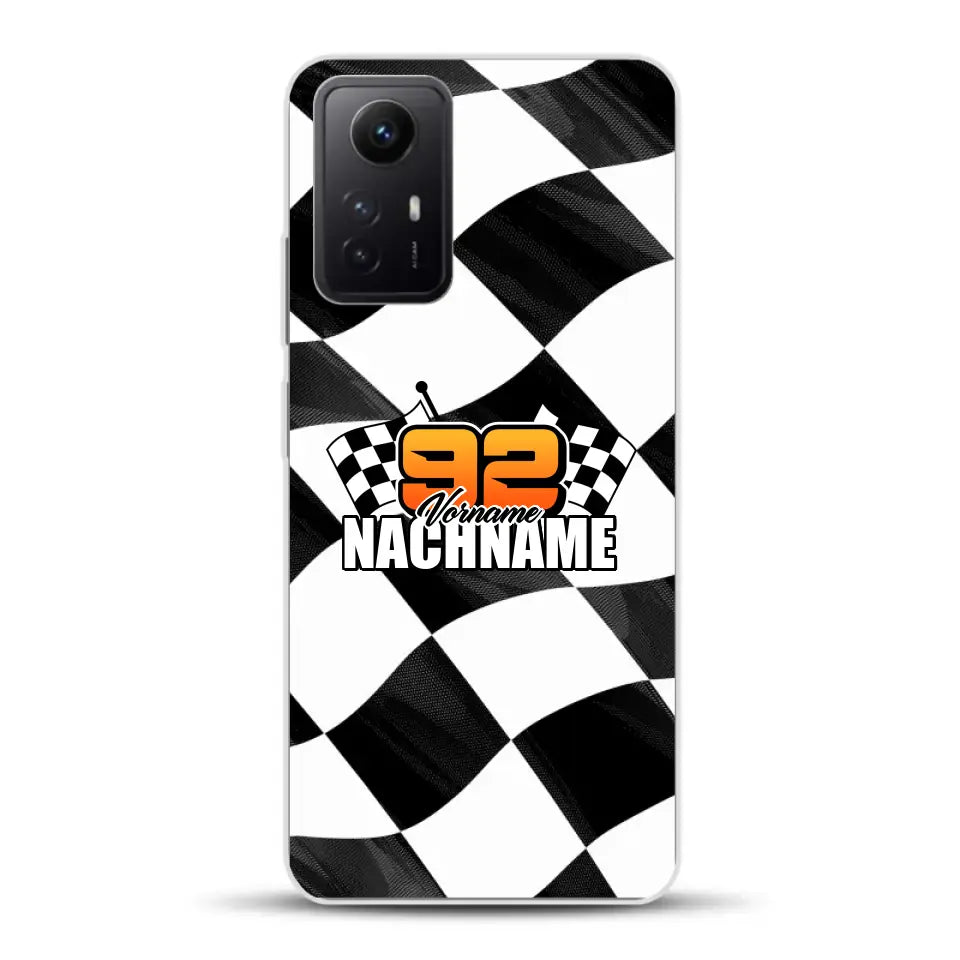 Checkered #1 - Custodia per cellulare personalizzata per Xiaomi