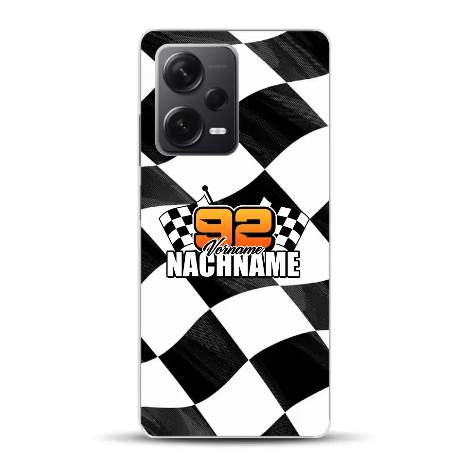 Checkered #1 - Custodia per cellulare personalizzata per Xiaomi
