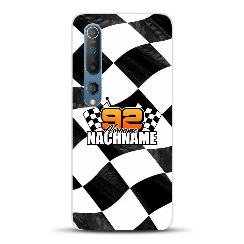 Checkered #1 - Custodia per cellulare personalizzata per Xiaomi