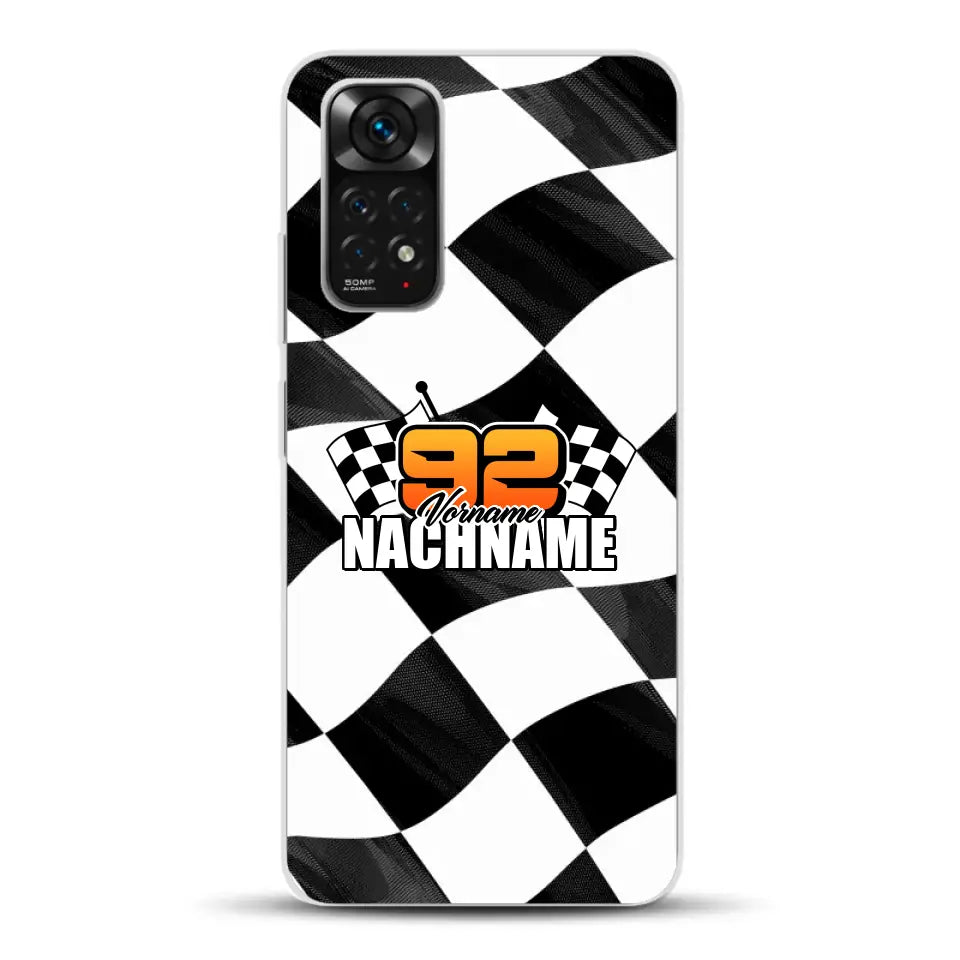Checkered #1 - Custodia per cellulare personalizzata per Xiaomi