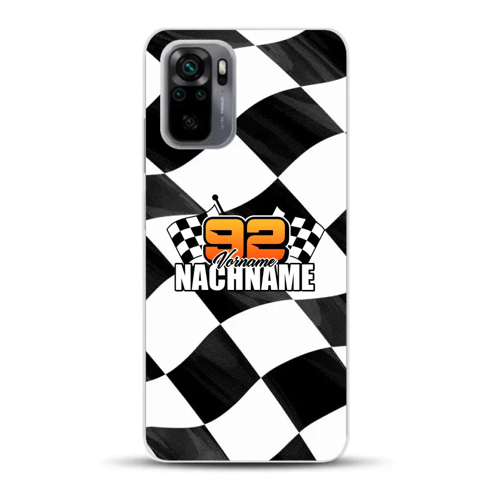 Checkered #1 - Custodia per cellulare personalizzata per Xiaomi