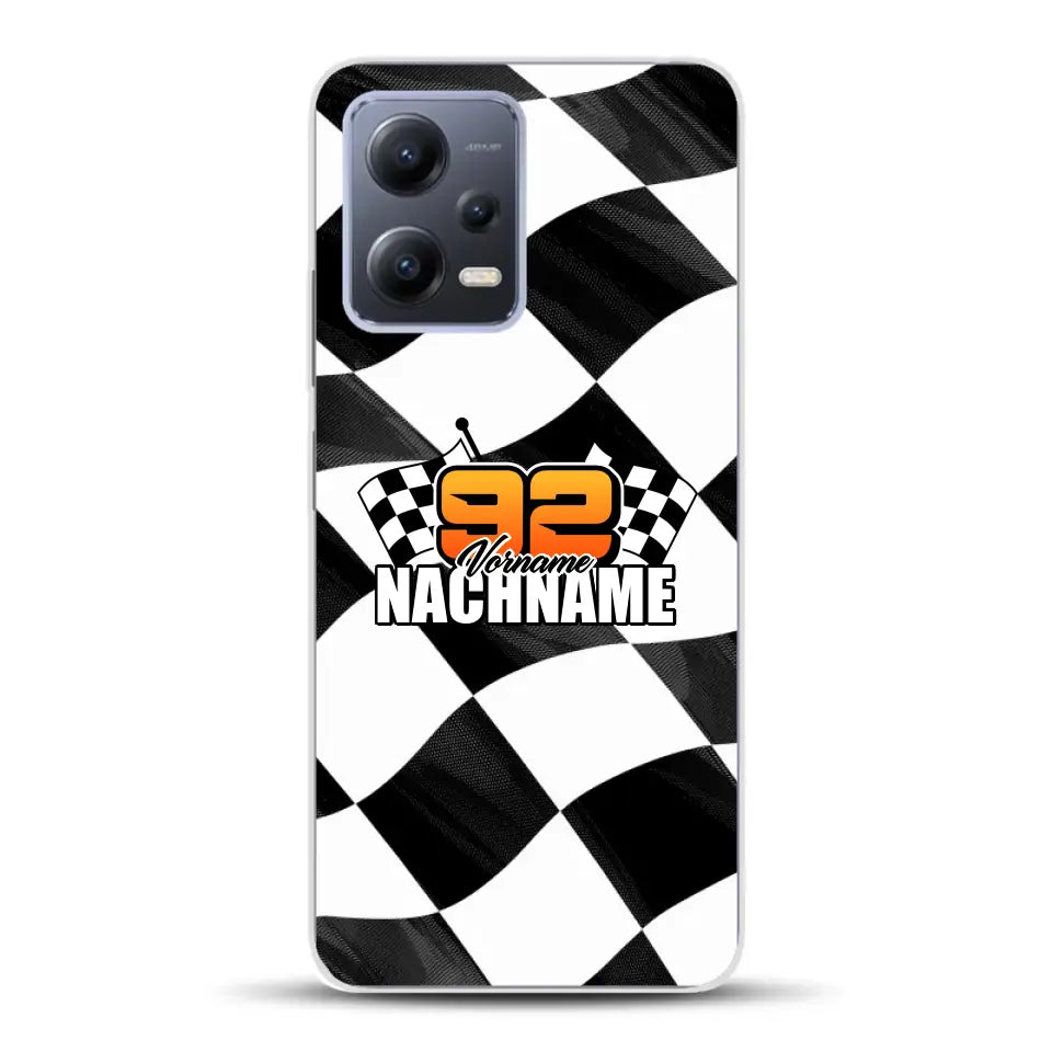 Checkered #1 - Custodia per cellulare personalizzata per Xiaomi