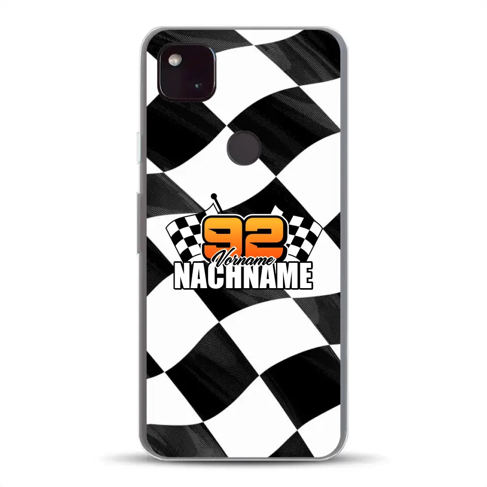 Checkered #1 - Custodia per cellulare personalizzata per Google