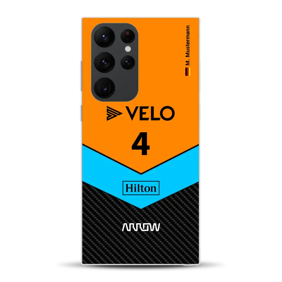 McL F1 Livery - Custom phone case for Samsung