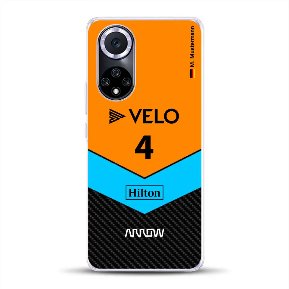 McL F1 Livery - Custodia per cellulare personalizzata per Huawei