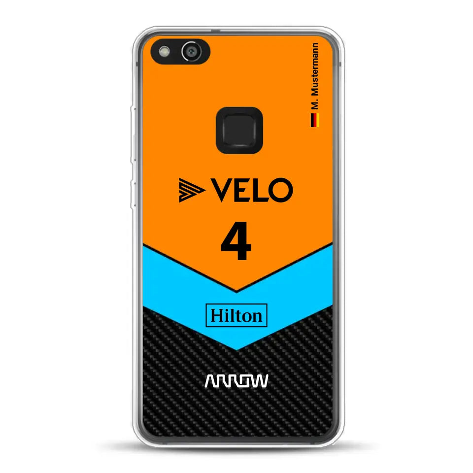 McL F1 Livery - Custodia per cellulare personalizzata per Huawei