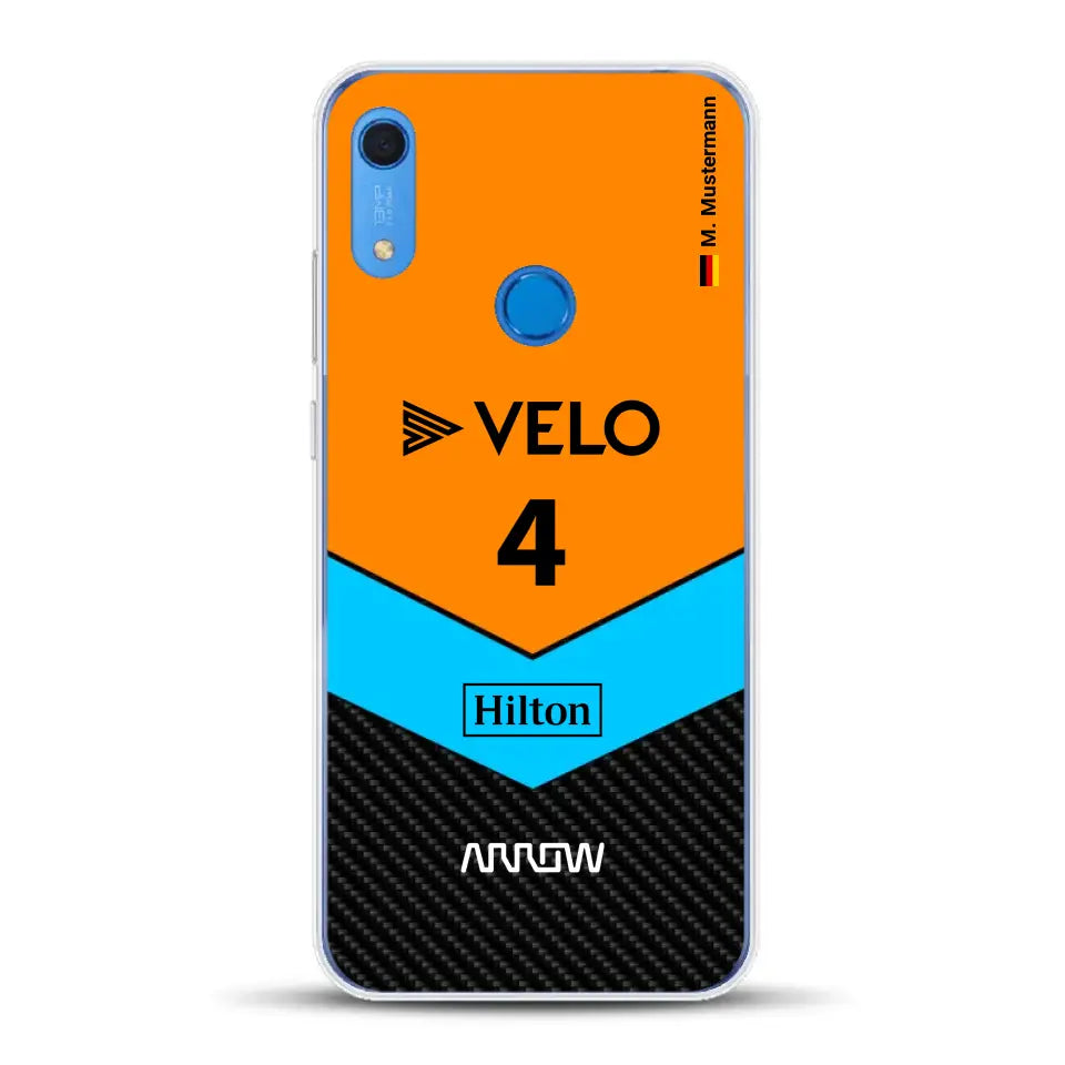 McL F1 Livery - Custodia per cellulare personalizzata per Huawei