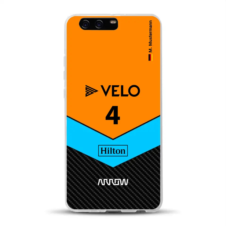 McL F1 Livery - Custodia per cellulare personalizzata per Huawei
