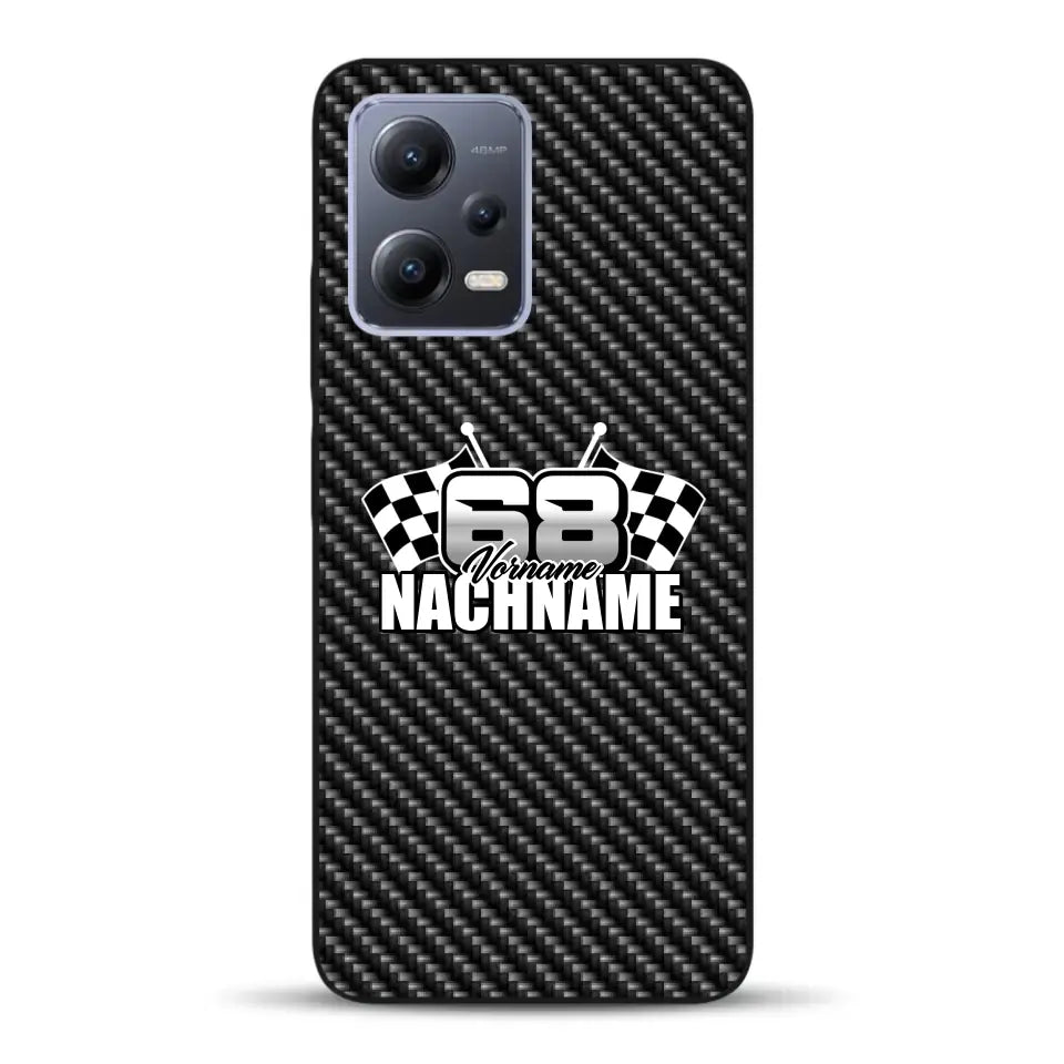 Carbon style #1 - Custom phone case for Xiaomi