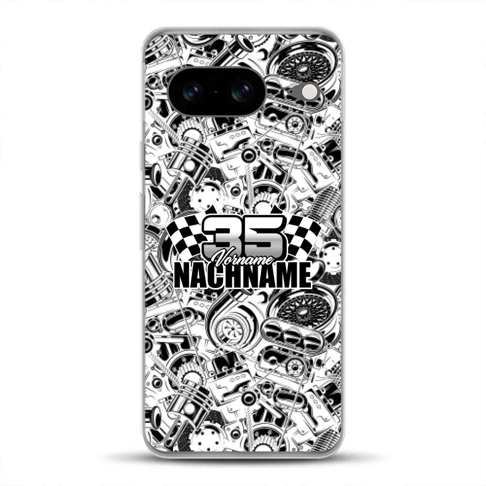 Car Parts - Custodia per cellulare personalizzata per Google