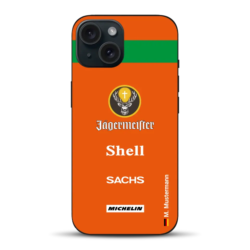 Brun Porsche 962 Livery - Custodia per cellulare personalizzata per iPhone