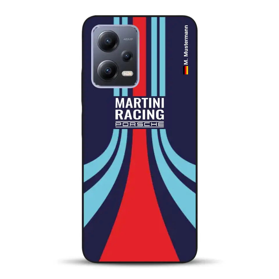 Martini Porsche Livery #2 - Custodia per cellulare personalizzata per Xiaomi