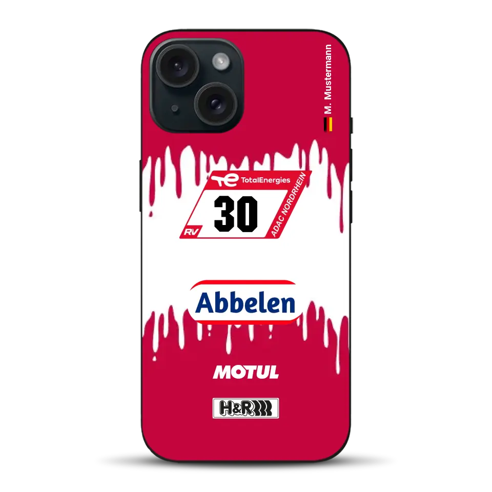 Frikadelli Ferrari GT Livery - Individuelle Handyhülle für iPhone