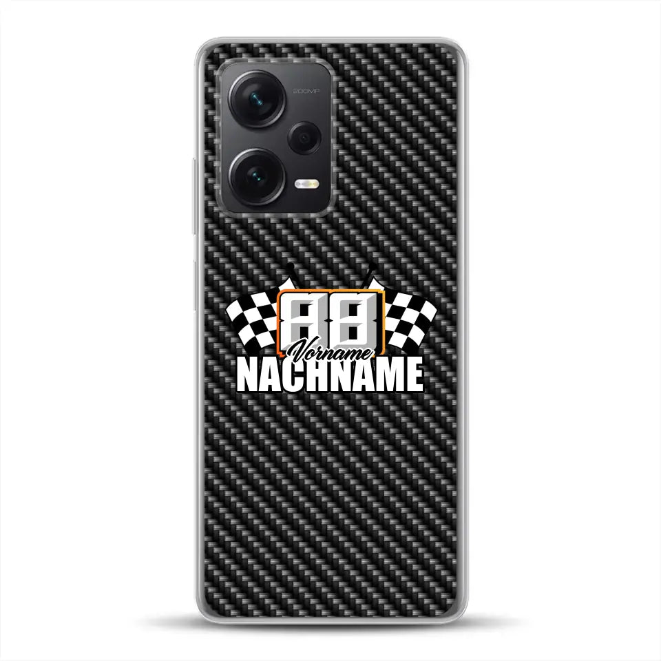 Carbon style #1 - Custom phone case for Xiaomi