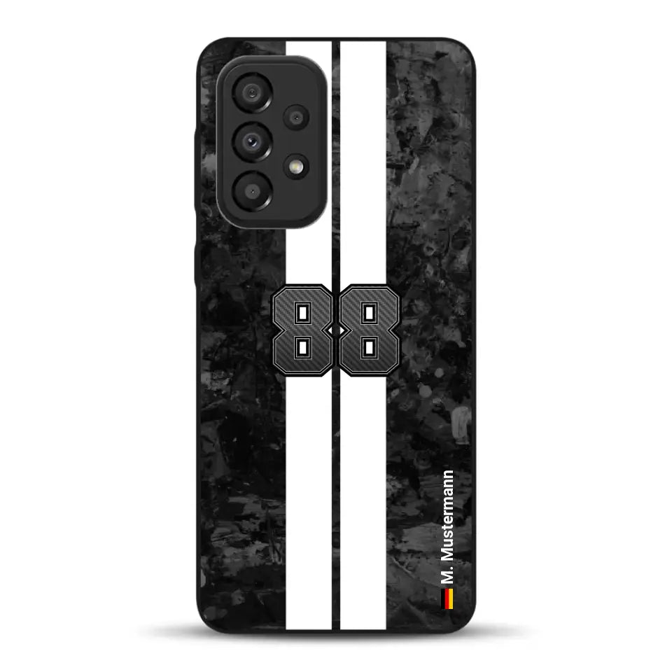 Carbon style #2 - Custom phone case for Samsung
