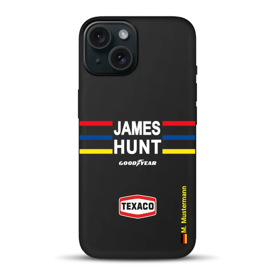 James Hunt Helm Livery - Custom phone case for iPhone