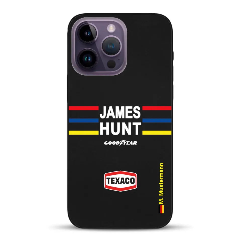 James Hunt Helm Livery - Individuelle Handyhülle für iPhone