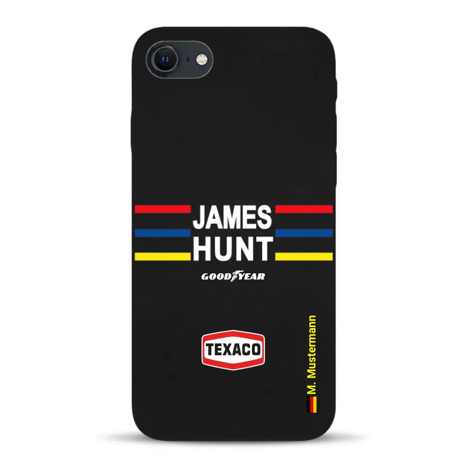 James Hunt Helm Livery - Individuelle Handyhülle für iPhone