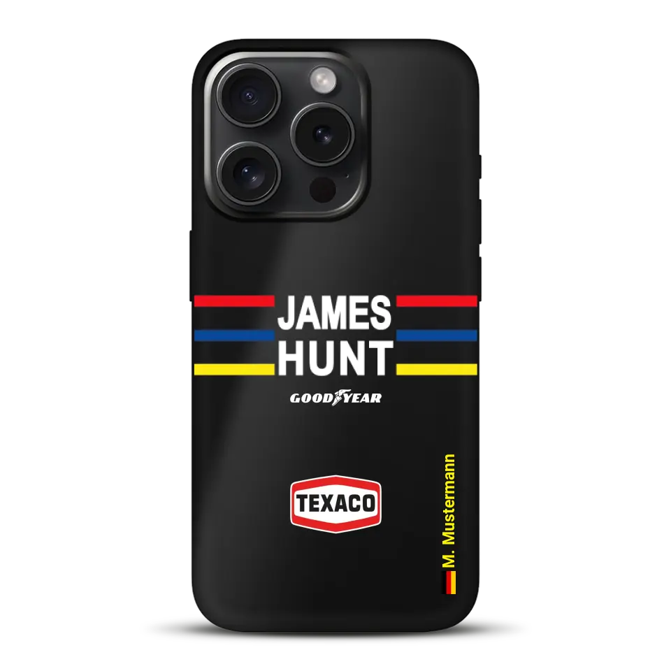 James Hunt Helm Livery - Custom phone case for iPhone