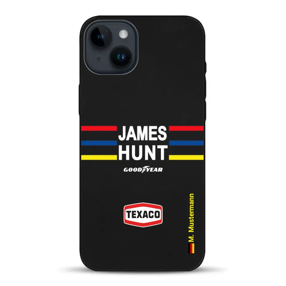 James Hunt Helm Livery - Individuelle Handyhülle für iPhone