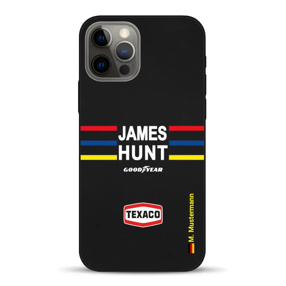 James Hunt Helm Livery - Individuelle Handyhülle für iPhone