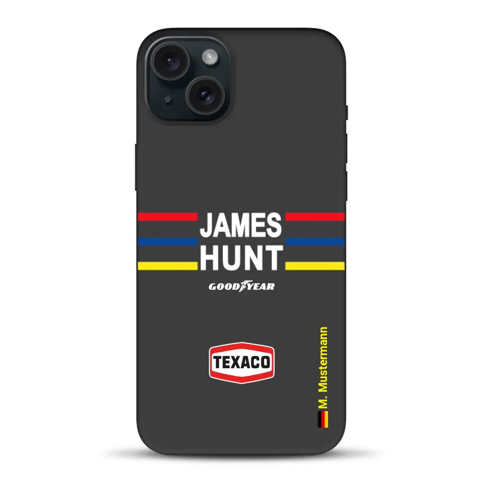 James Hunt Helm Livery - Individuelle Handyhülle für iPhone