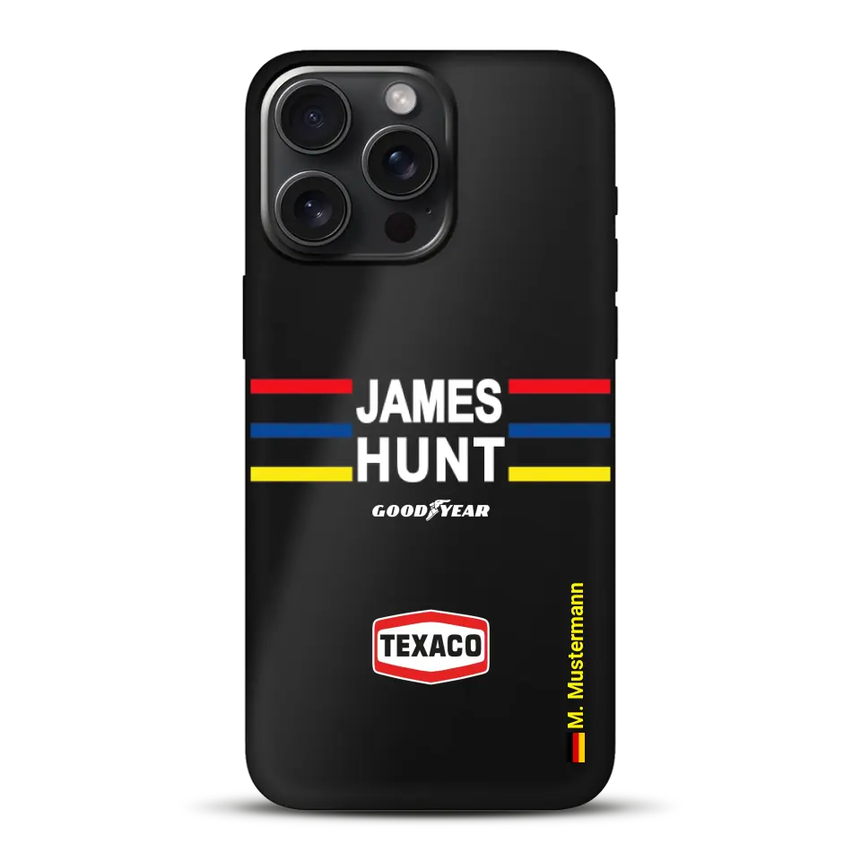 James Hunt Helm Livery - Custom phone case for iPhone