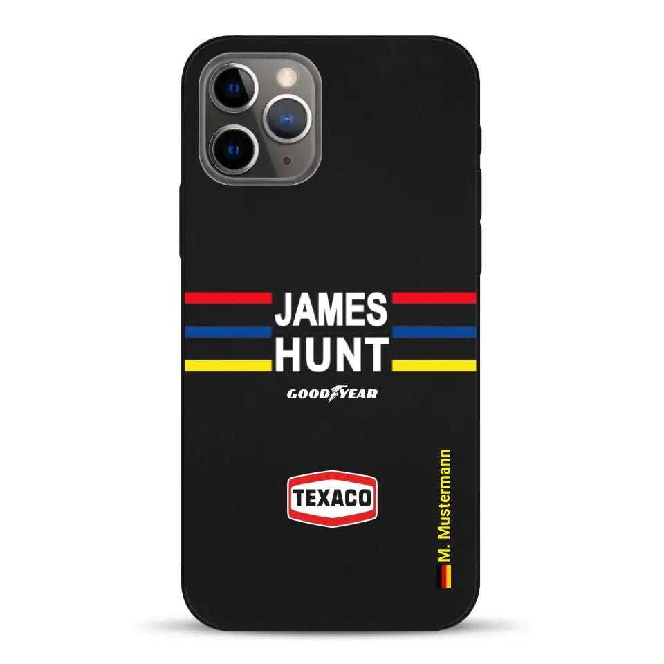 James Hunt Helm Livery - Individuelle Handyhülle für iPhone