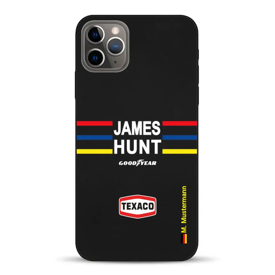 James Hunt Helm Livery - Individuelle Handyhülle für iPhone