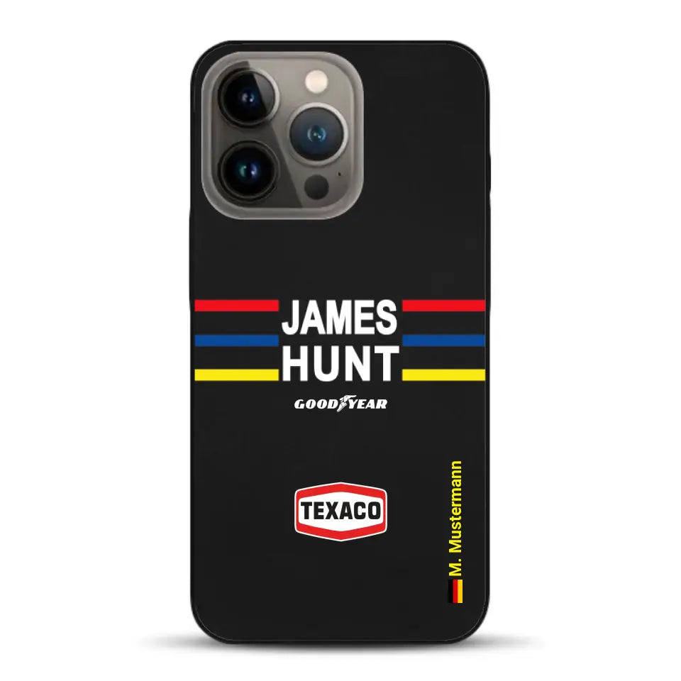 James Hunt Helm Livery - Individuelle Handyhülle für iPhone