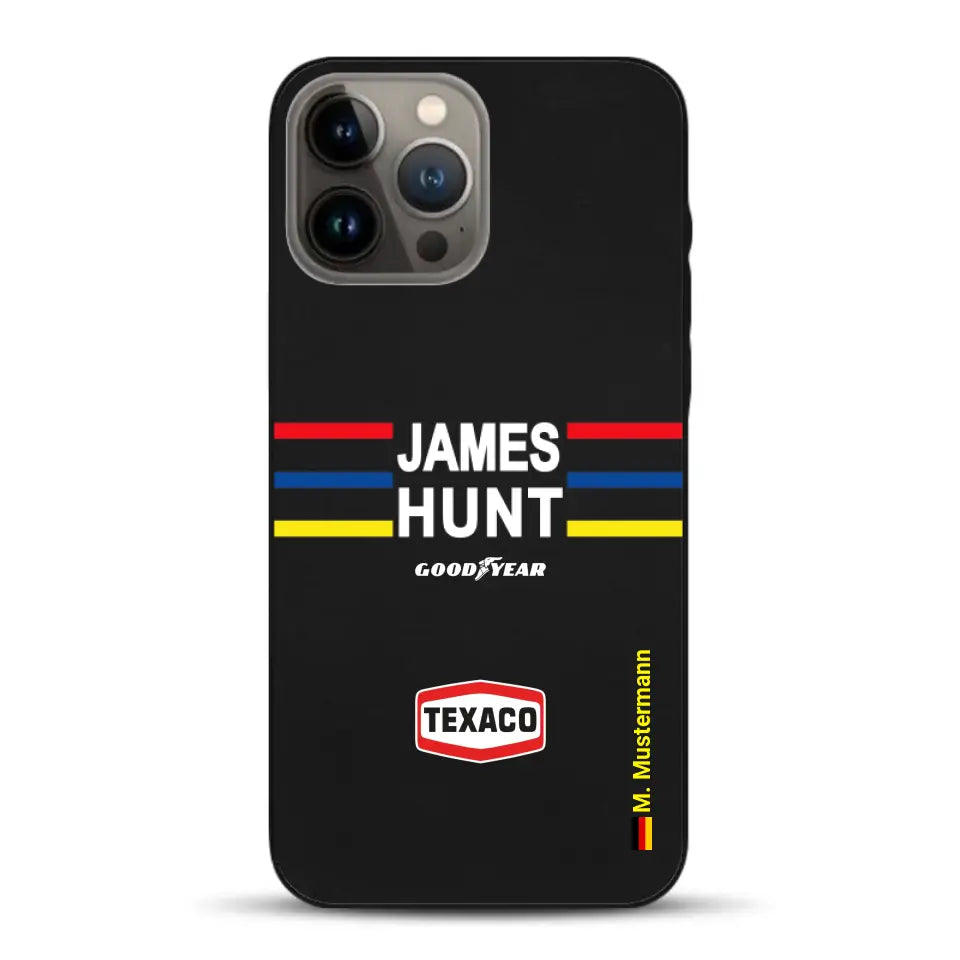 James Hunt Helm Livery - Individuelle Handyhülle für iPhone