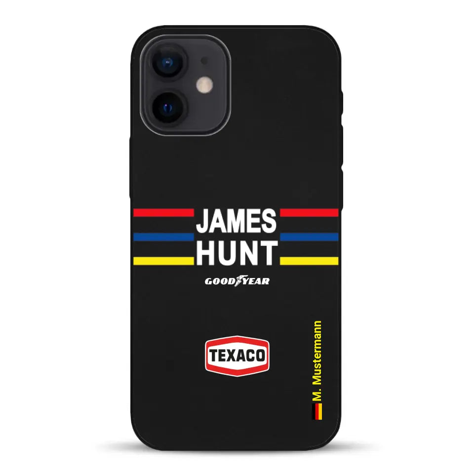 James Hunt Helm Livery - Individuelle Handyhülle für iPhone