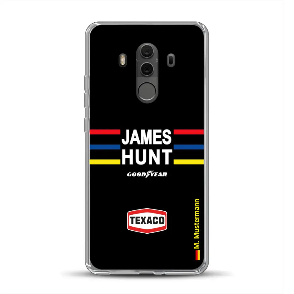 James Hunt Helm Livery - Custodia per cellulare personalizzata per Huawei