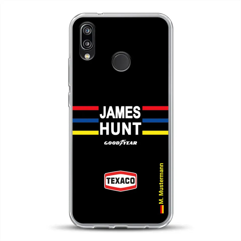 James Hunt Helm Livery - Custodia per cellulare personalizzata per Huawei