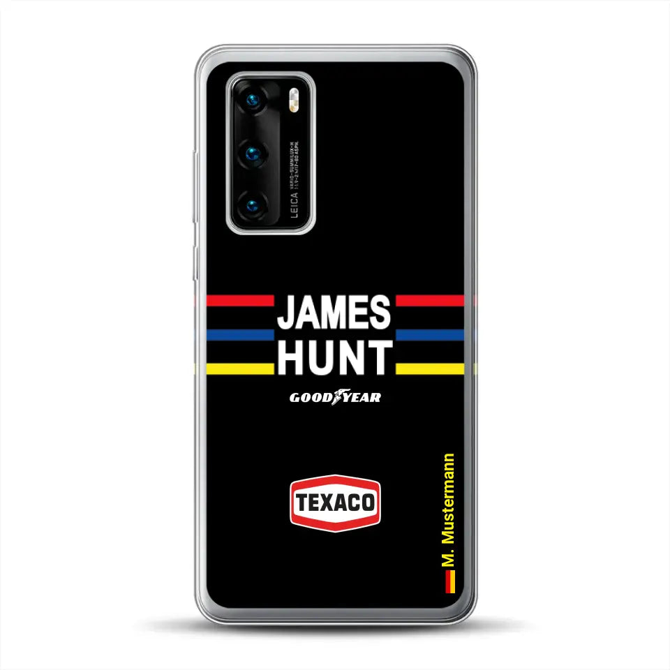 James Hunt Helm Livery - Custodia per cellulare personalizzata per Huawei