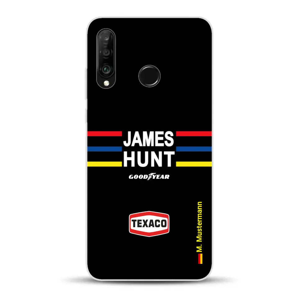 James Hunt Helm Livery - Custodia per cellulare personalizzata per Huawei