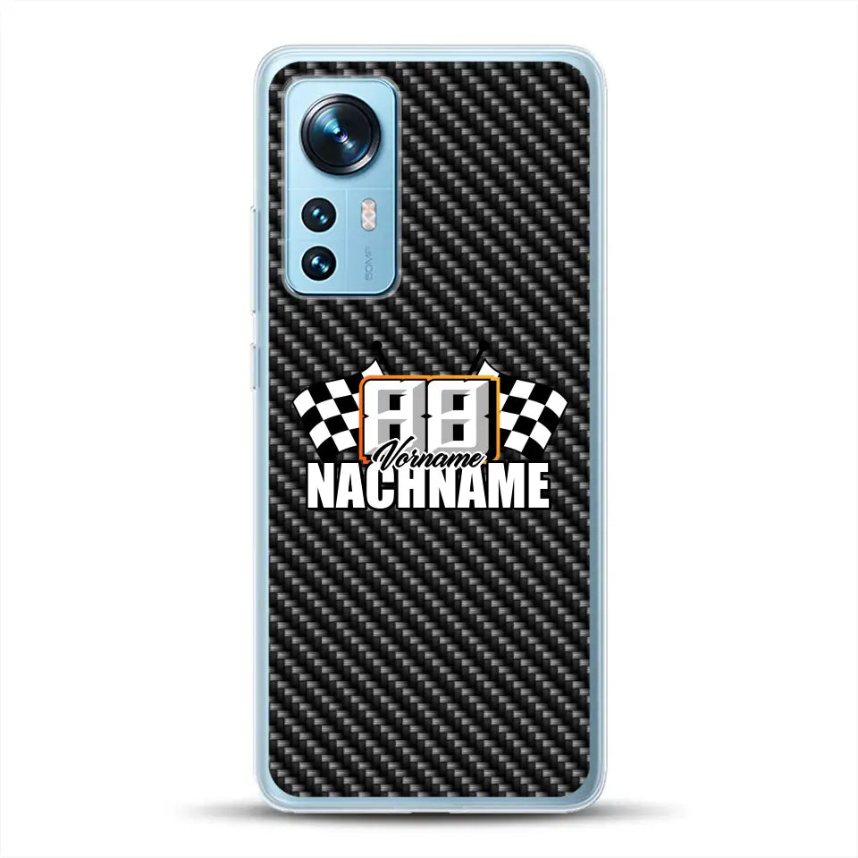 Carbon style #1 - Custom phone case for Xiaomi