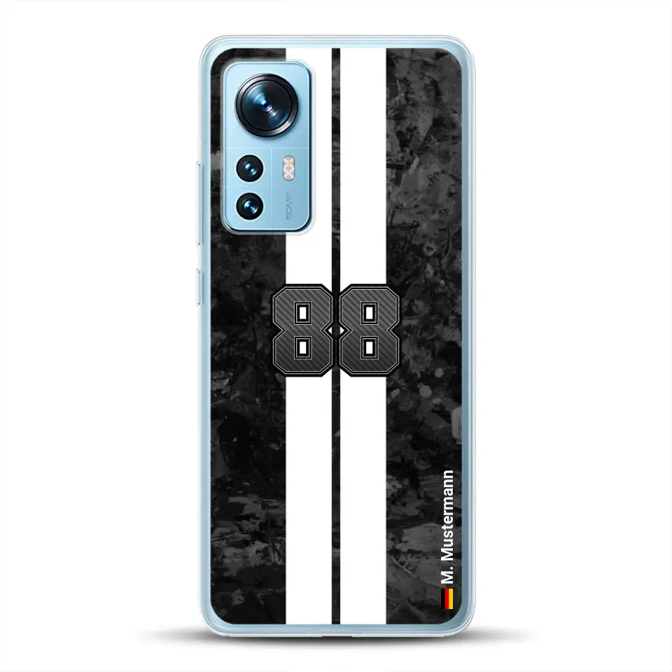 Stile carbonio #2 - Custodia per cellulare personalizzata per Xiaomi