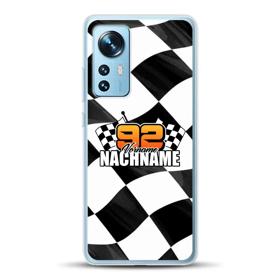 Checkered #1 - Custodia per cellulare personalizzata per Xiaomi