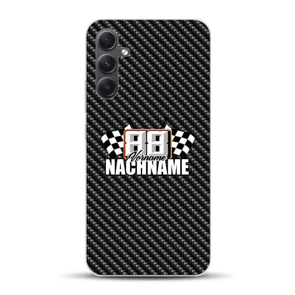 Stile carbonio #1 - Custodia per cellulare personalizzata per Samsung