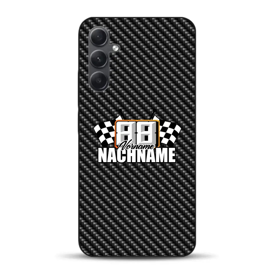 Carbon style #1 - Custom phone case for Samsung