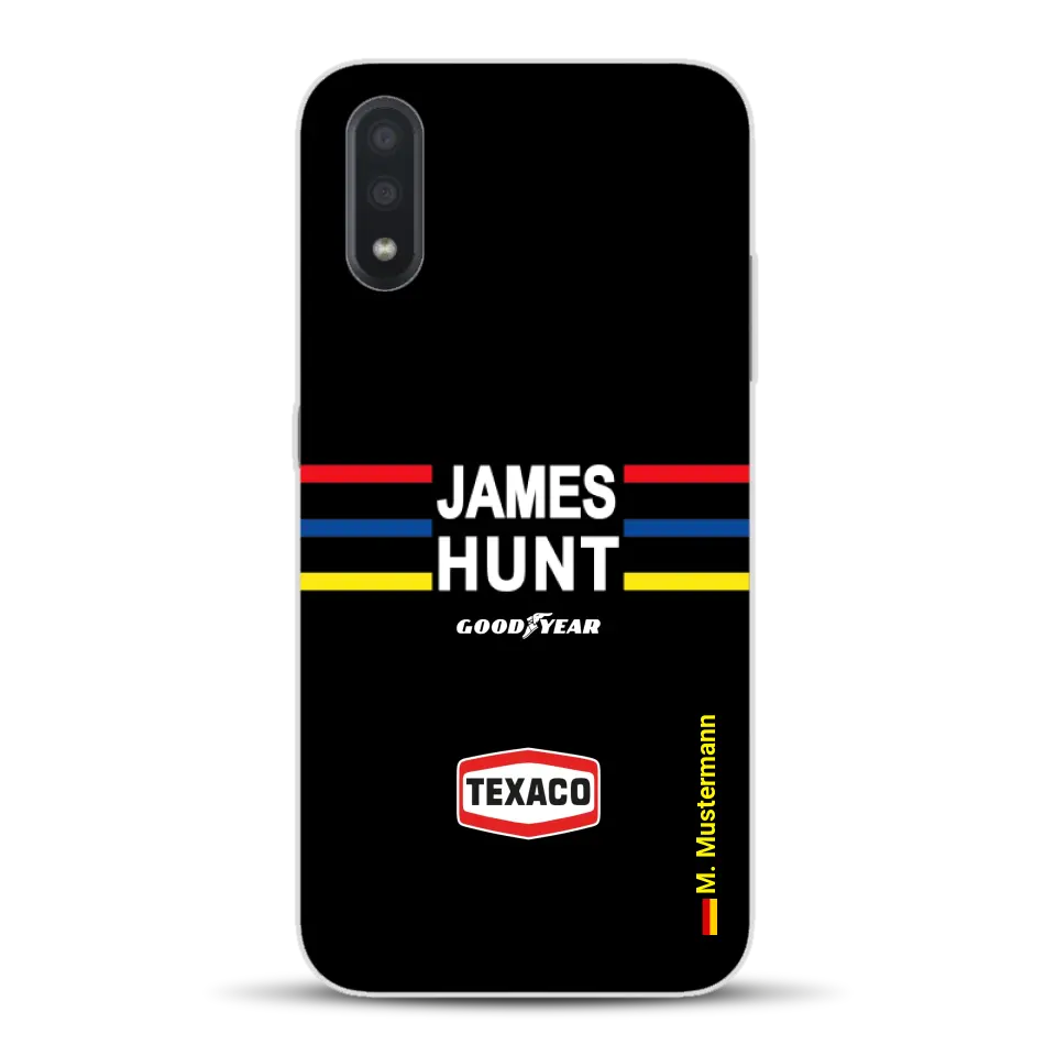 James Hunt Helm Livery - Personnalisé coque pour Samsung